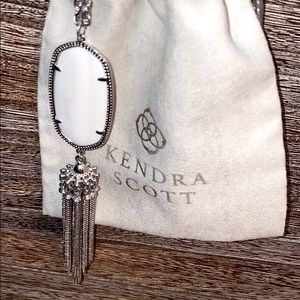 kendra scott rayne silver necklace